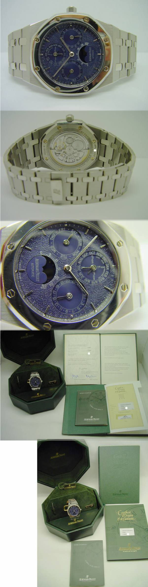 Audemars Piguet 258205SP Royal Oak Tuscany Quantieme Perpetuel 25 Exemplare Full Set